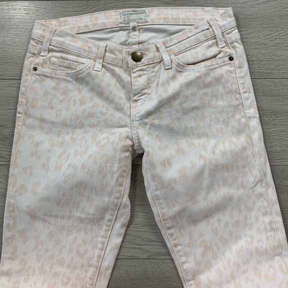 Current/Elliot “The Stiletto” Skinny Dusty Peach Jeans - Picture 7 of 14